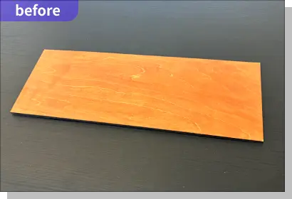 before：レーザーカッターで透かし彫り