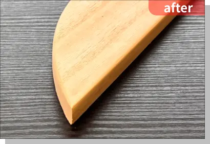 サンディング処理後